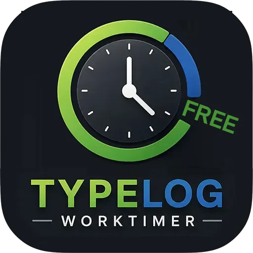 TYPELOG FREE WORKTIMER (ONLINE) Kostenlose Zeiterfassung für Arbeiststunden von Freelancern und Selbstständigen